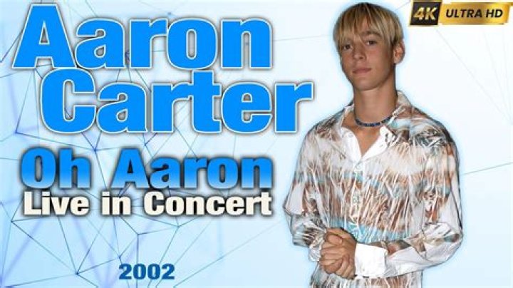 Aaron Carter’s
Oh Aaron Lyrics