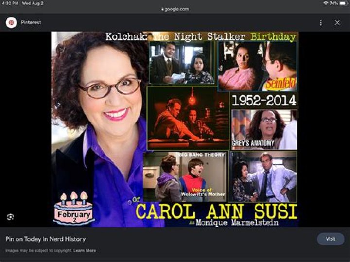 Carol Ann Susi’s Net Worth, Biography, Career, Awards, Fact and Life Story