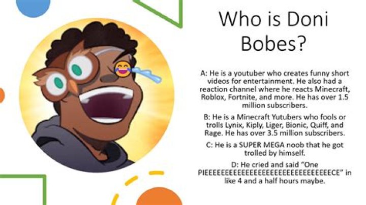 Has Doni Bobes Revealed His Face? Here’s Everything To Know About The YouTuber