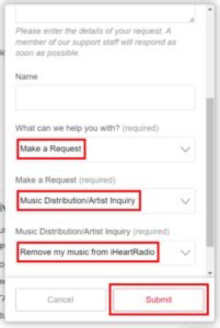 How to delete iheartradio account