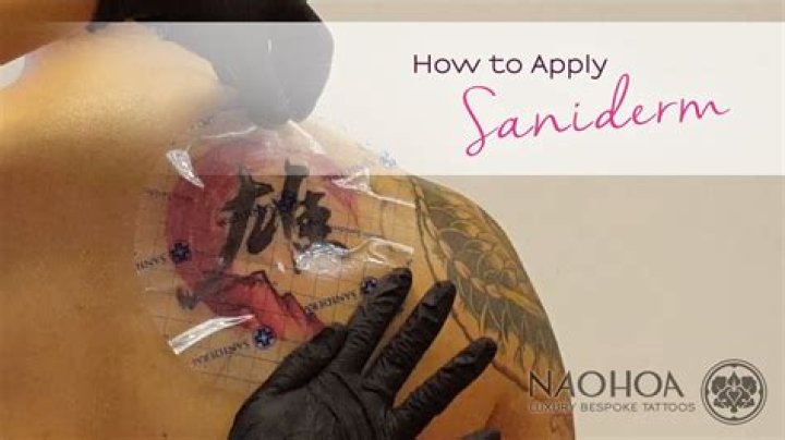 How to take off saniderm